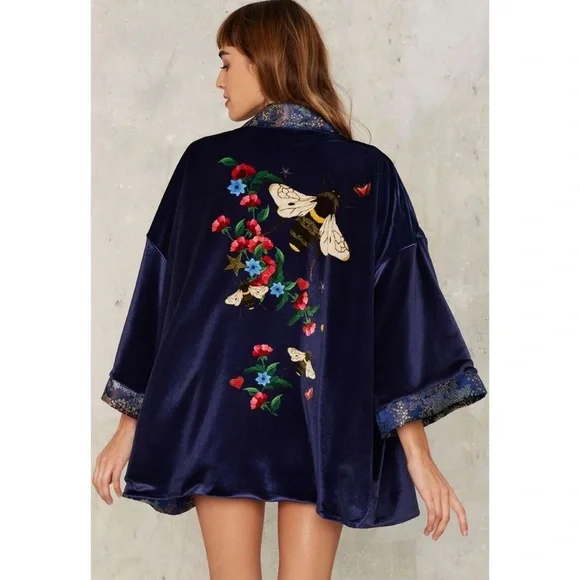 Jaded London Robin Reversible Kimono